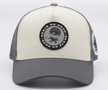 Charcoal Skate Mesh Trucker Cap