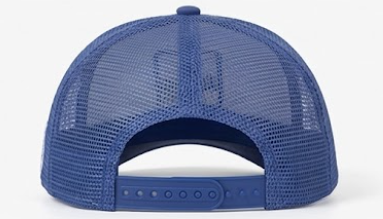 Royal Blue Mesh Trucker Cap